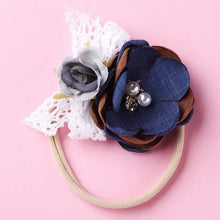 Load image into Gallery viewer, BalleenShiny Newborn Baby Elastic Florals Headband