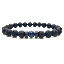 Load image into Gallery viewer, Men/Women-Natural Moonstone Bead Tibetan Buddha-Chakra Lava Stone Diffuser Bracelets