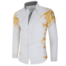 Load image into Gallery viewer, Men's Gold Bronzing Shirts with Long Sleeves-3 Colors