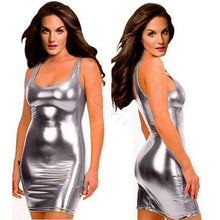 Load image into Gallery viewer, CFYH 2020 New Women's Sexy Leather Dress S-5XL