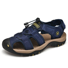 Load image into Gallery viewer, Classic Men's  Summer Soft  Genuine Leather Sandals
