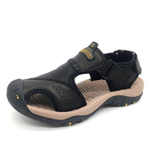 Load image into Gallery viewer, Classic Men's  Summer Soft  Genuine Leather Sandals
