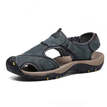 Load image into Gallery viewer, Classic Men's  Summer Soft  Genuine Leather Sandals