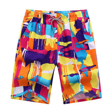 Load image into Gallery viewer, Men's Fun Swim/Walking Shorts in Bold Colors M-4XL