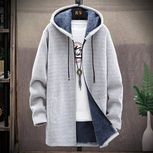 Load image into Gallery viewer, Men's Hooded Knitted Coat M-3XL