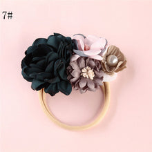 Load image into Gallery viewer, BalleenShiny Newborn Baby Elastic Florals Headband