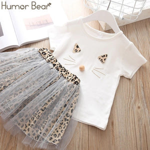 Humor Bear Girls Clothing Set - Various