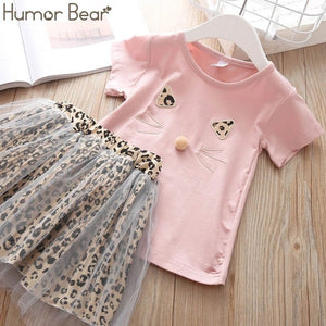 Humor Bear Girls Clothing Set - Various