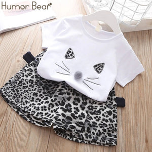 Humor Bear Girls Clothing Set - Various