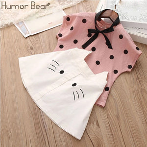 Humor Bear Girls Clothing Set - Various