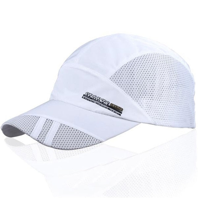 Unisex Outdoor Sport Baseball/Running Visor Cap Quick Dry Mesh Cap in 6 Colors