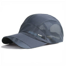 Load image into Gallery viewer, Unisex Outdoor Sport Baseball/Running Visor Cap Quick Dry Mesh Cap in 6 Colors