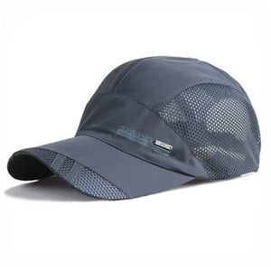 Unisex Outdoor Sport Baseball/Running Visor Cap Quick Dry Mesh Cap in 6 Colors