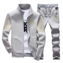 Load image into Gallery viewer, Spring Autum Casual 2 Piece Zipper Sweatshirt + Sweatpants