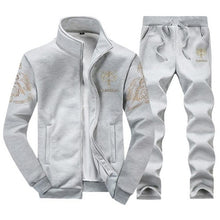 Load image into Gallery viewer, Spring Autum Casual 2 Piece Zipper Sweatshirt + Sweatpants