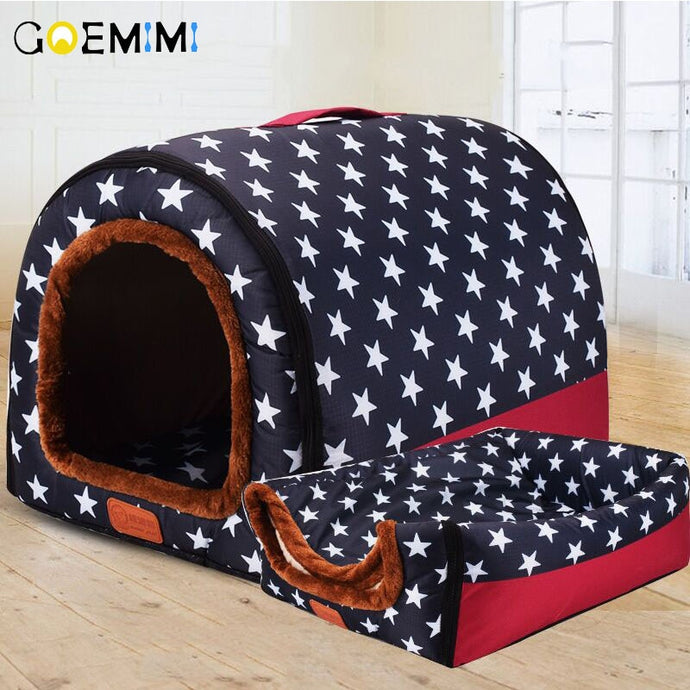 Comfortable Foldable Dog House/Bed Sizes S-XL