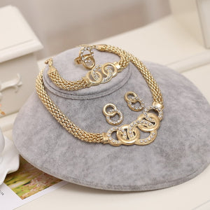 Elegant Cultural Gold Jewelry Sets