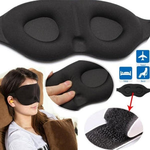 3D Paded Travel Eye Mask