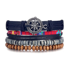 Load image into Gallery viewer, Men Bold 21-Styles Multilayer Metal, Leather, Beads Bracelet