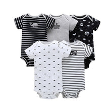 Load image into Gallery viewer, Cartoon Monster Baby Bodysuit 5PCS/SET