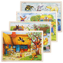 Load image into Gallery viewer, 60pcs 3D Wooden Puzzle Jigsaw Puzzle- 8 STYLES  Choices