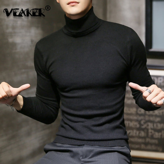 Men's Long Sleeve Turtleneck Sweaters