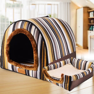 Comfortable Foldable Dog House/Bed Sizes S-XL