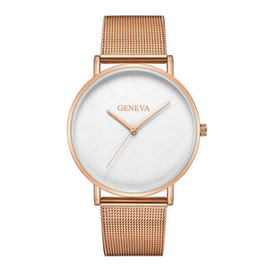 Men or Women Bayan Kol Saati Fashion  watch - Rose Gold, Silver, or Gold