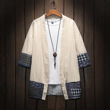 Load image into Gallery viewer, Traditional Men Japanese Kimono Jacket