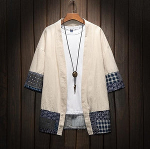 Traditional Men Japanese Kimono Jacket