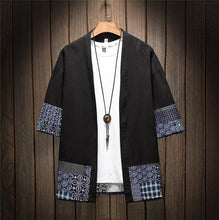 Load image into Gallery viewer, Traditional Men Japanese Kimono Jacket