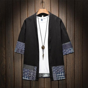 Traditional Men Japanese Kimono Jacket