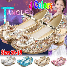 Load image into Gallery viewer, Girls Princess Leather Shoes