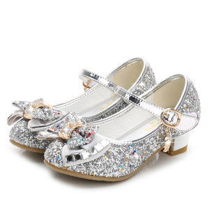 Girls Princess Leather Shoes