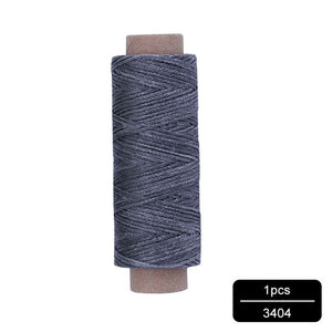 MIUSIE 1Pcs 50M 150D 1mm Leather Waxed Thread Cord