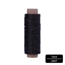 Load image into Gallery viewer, MIUSIE 1Pcs 50M 150D 1mm Leather Waxed Thread Cord