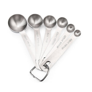 Multipurpose Food-grade Stainless Steel Measuring Spoon Set