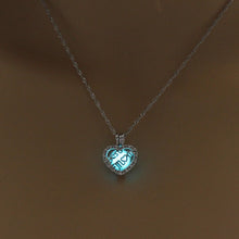 Load image into Gallery viewer, Mini Glow In The Dark Shaped Pendant Necklaces