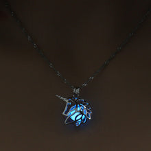 Load image into Gallery viewer, Mini Glow In The Dark Shaped Pendant Necklaces