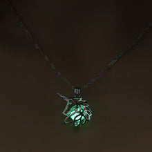 Load image into Gallery viewer, Mini Glow In The Dark Shaped Pendant Necklaces