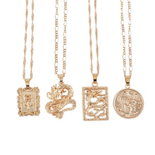 Load image into Gallery viewer, Fashion Dragon Pendant Necklaces