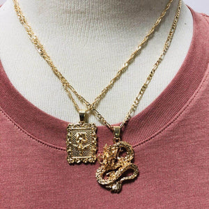 Fashion Dragon Pendant Necklaces