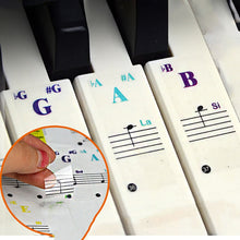 Load image into Gallery viewer, General Purpose Keyboard Sticker for Piano