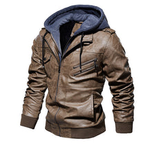 Load image into Gallery viewer, Men&#39;s Faux Leather Jackets  7 Color Choices-3 Designs Sizes: S-4XL