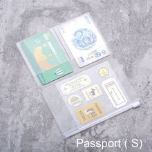 Load image into Gallery viewer, Fromthenon PVC Zipper Bag for Accessory Card Holder Storage Standard/Pocket/Passport