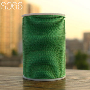 0.55mm Waxed Thread String for Leather Sewing, Leather String Leather Thread