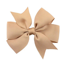 Load image into Gallery viewer, Grosgrain Ribbon Hair Bow with Clip