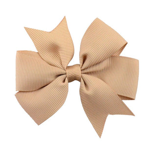 Grosgrain Ribbon Hair Bow with Clip