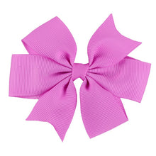 Load image into Gallery viewer, Grosgrain Ribbon Hair Bow with Clip