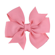 Load image into Gallery viewer, Grosgrain Ribbon Hair Bow with Clip